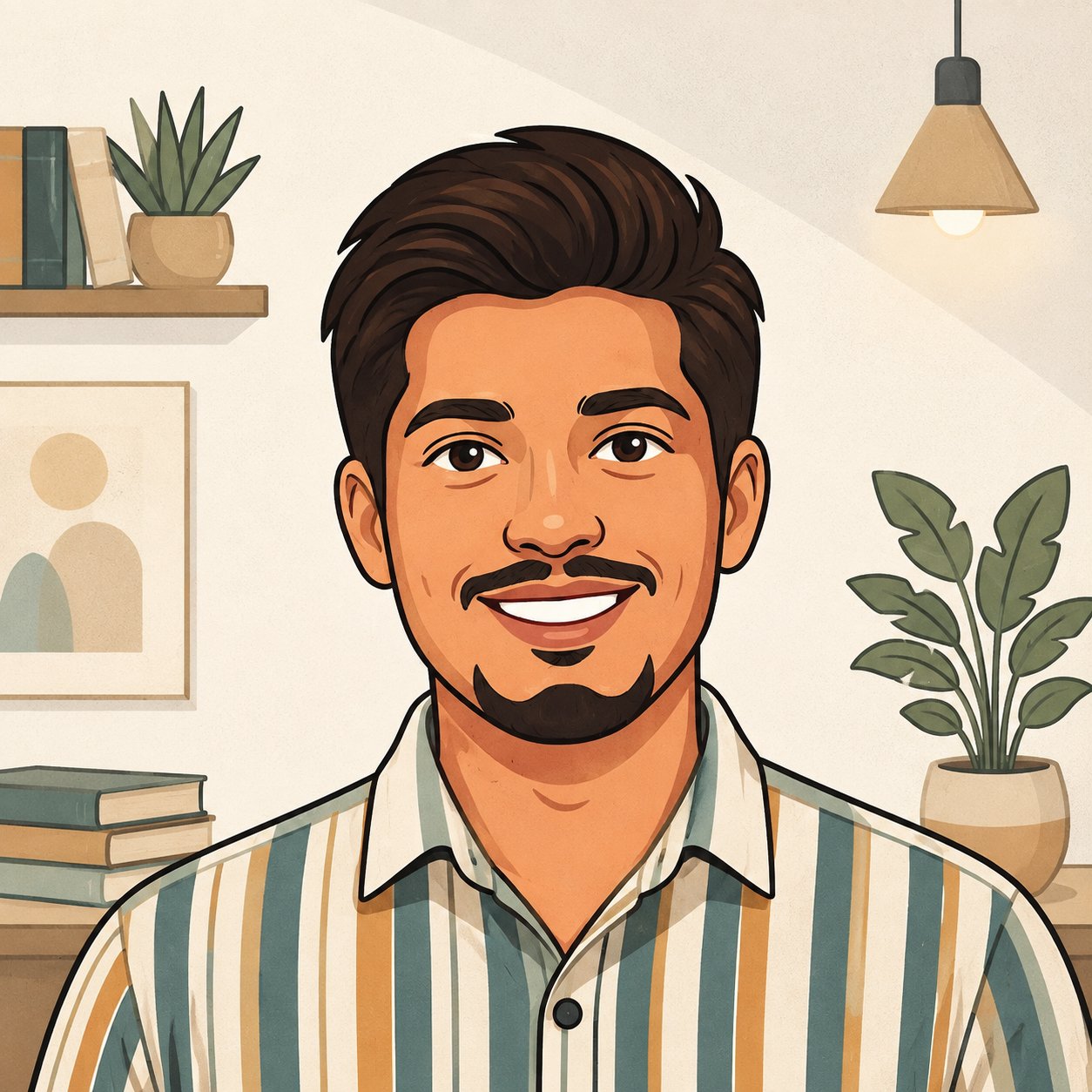 Illustrated avatar of Rushikesh Sanjay Dane